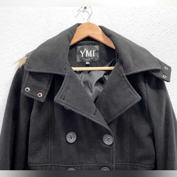 Double Breasted Pea Coat - Picture 3 of 5